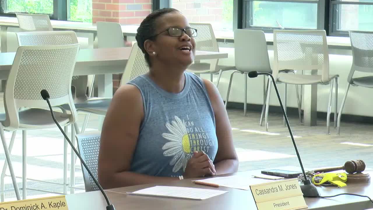 Board Member Announces Departure After Advocating for Community and Family