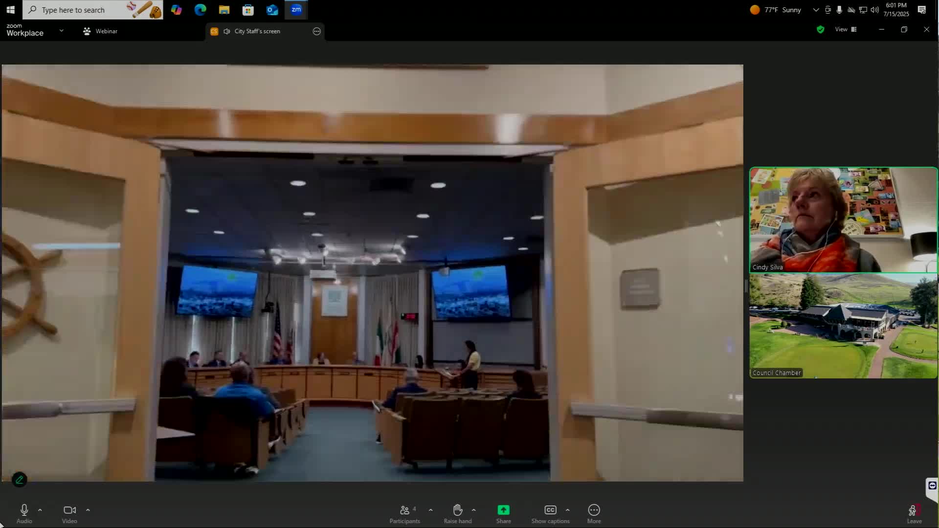 Mayor Darling welcomes public to Walnut Creek City Council's regular meeting