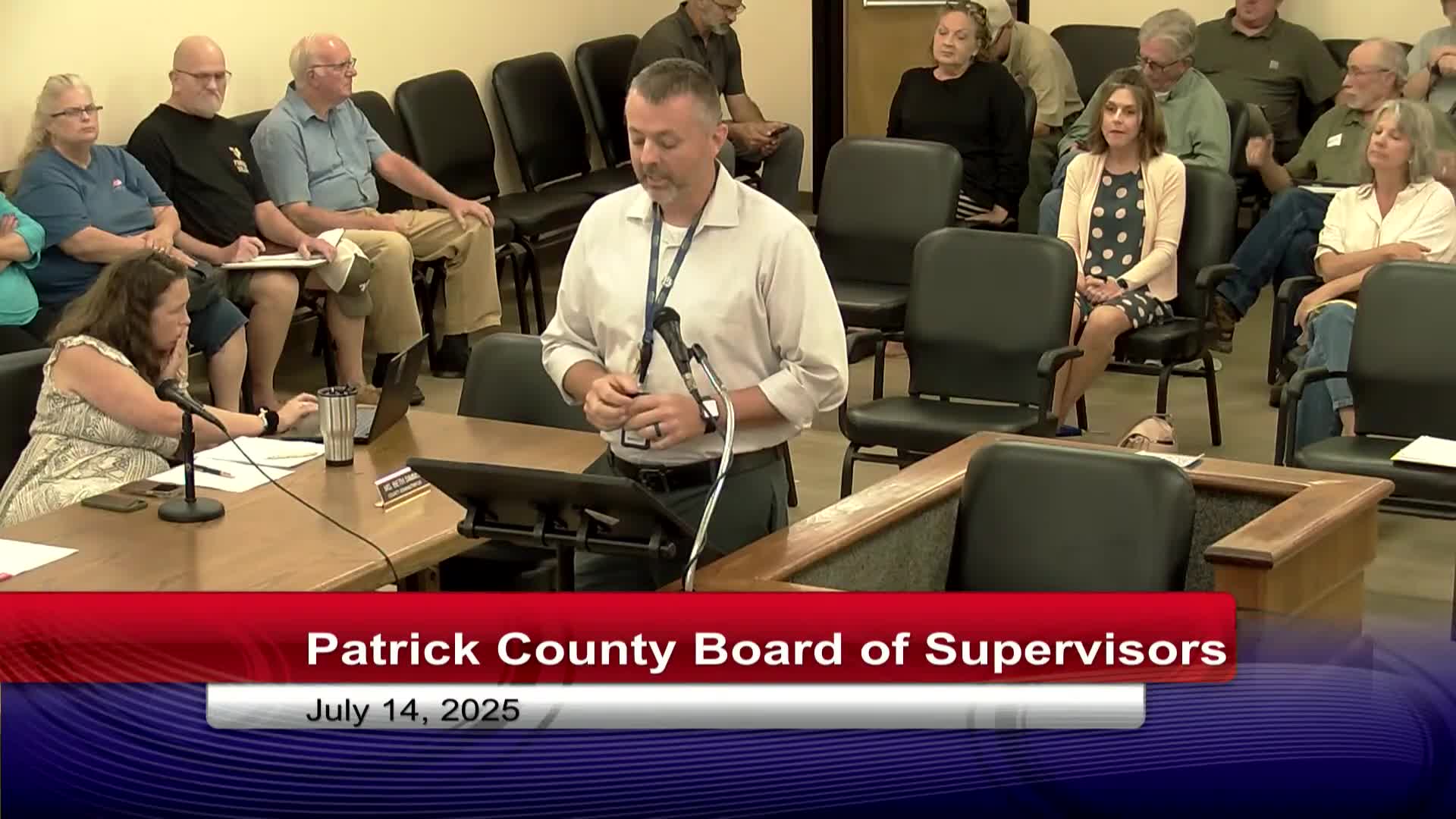 County School Board Amends Budget to Exclude Virtual Enrollment and Supports Patrick Springs Park