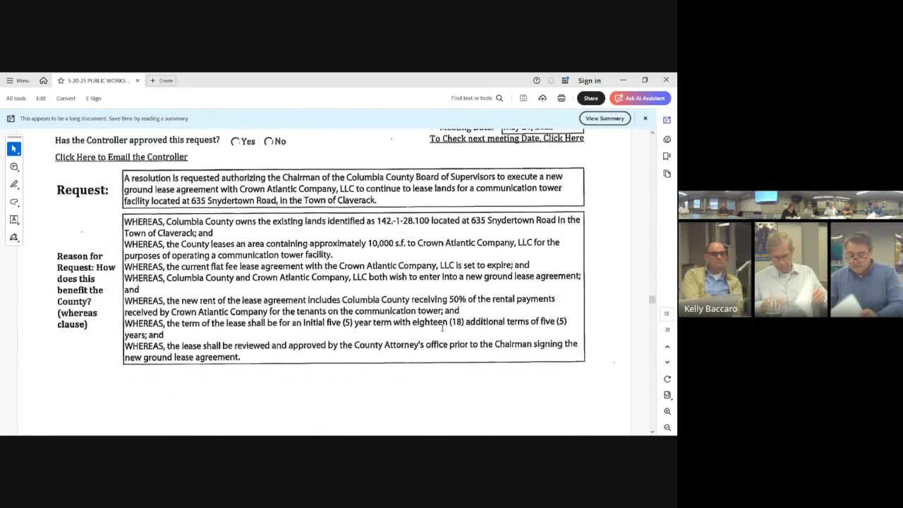 County approves revenue-share lease for cell tower at Calvert landfill