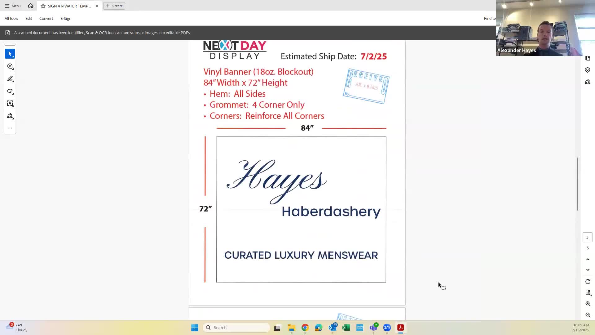 Nantucket Store Owner Seeks Temporary Signage Solutions Ahead of Departure