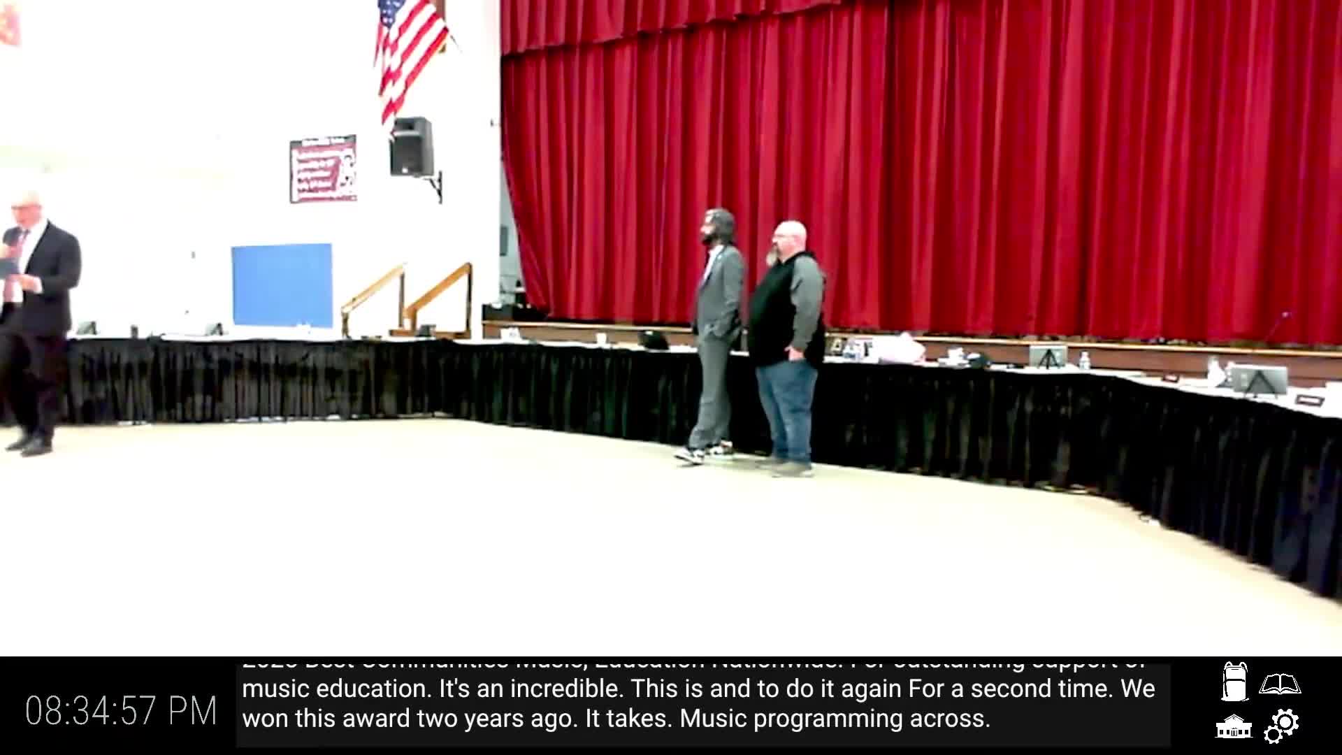 District Honors Instrumental and General Music Programs at Annual Recognition Ceremony
