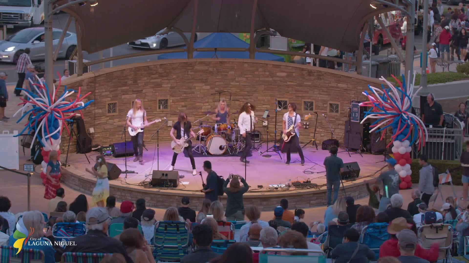Titans of Rock Perform Epic Concert Before Laguna Niguel Drone Show