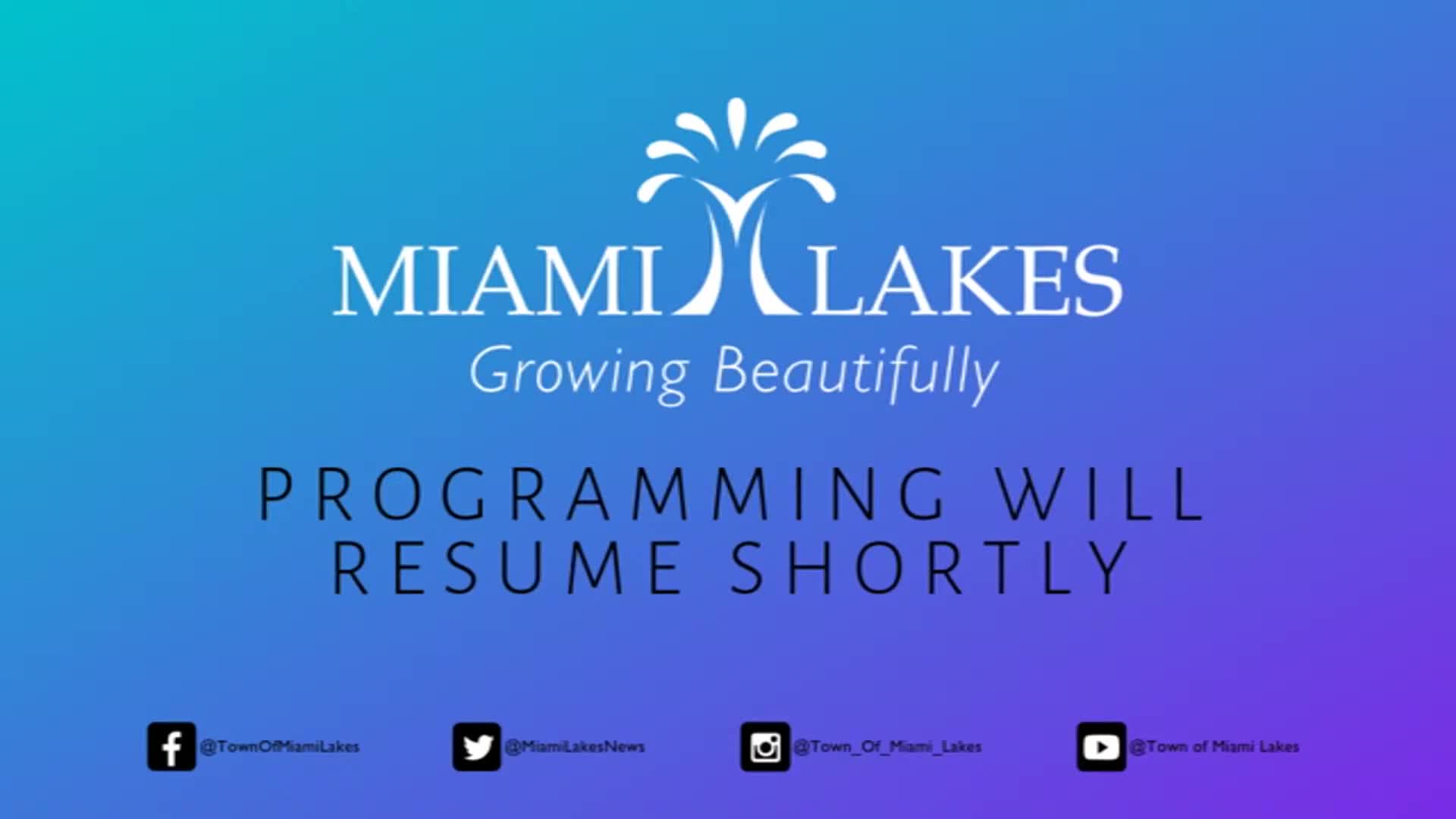 Miami Lakes Council Reschedules Alzheimer's Walk Presentation After Public Comments