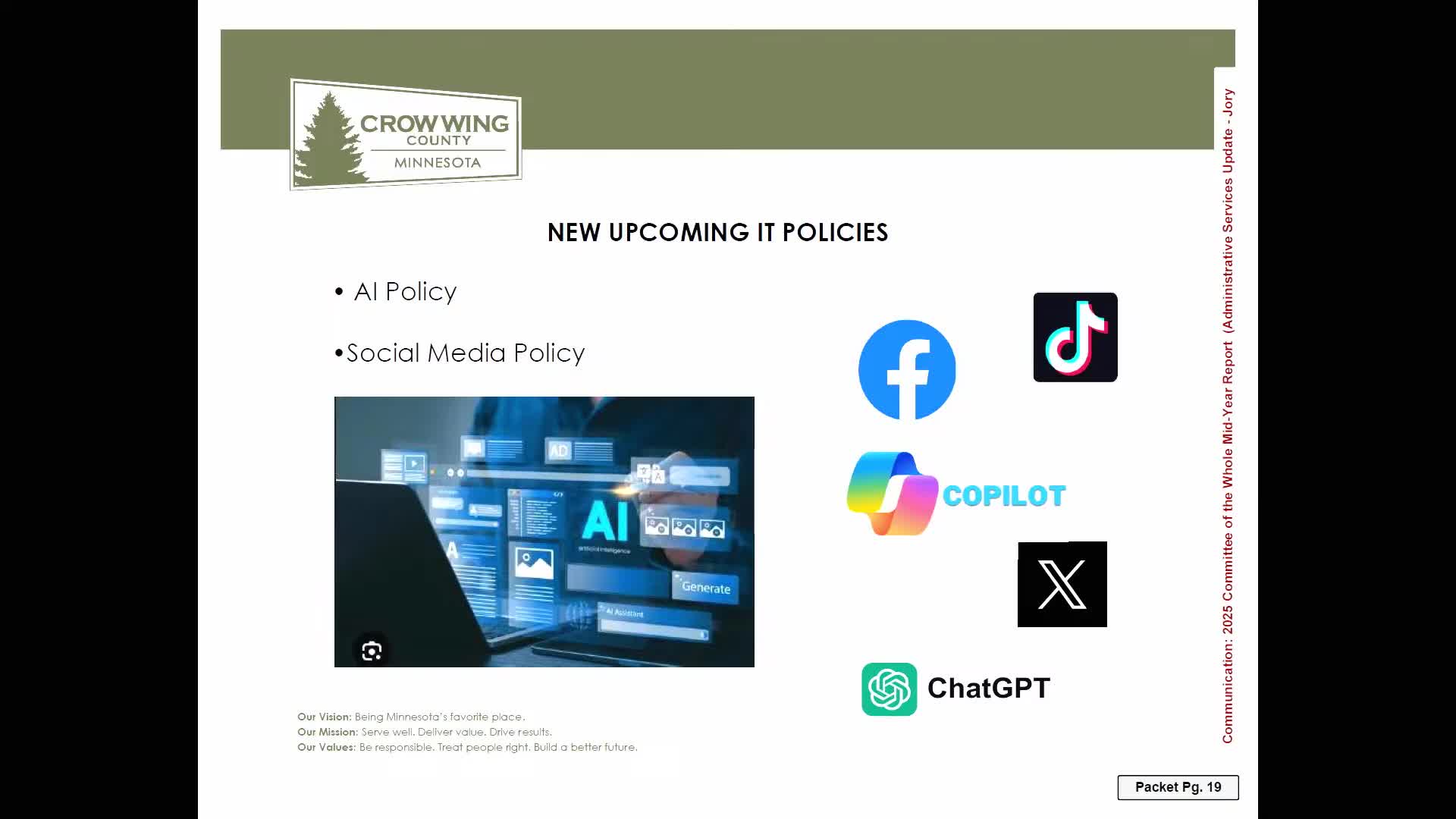 City Officials Develop Policy to Safeguard Private Data in AI Platforms