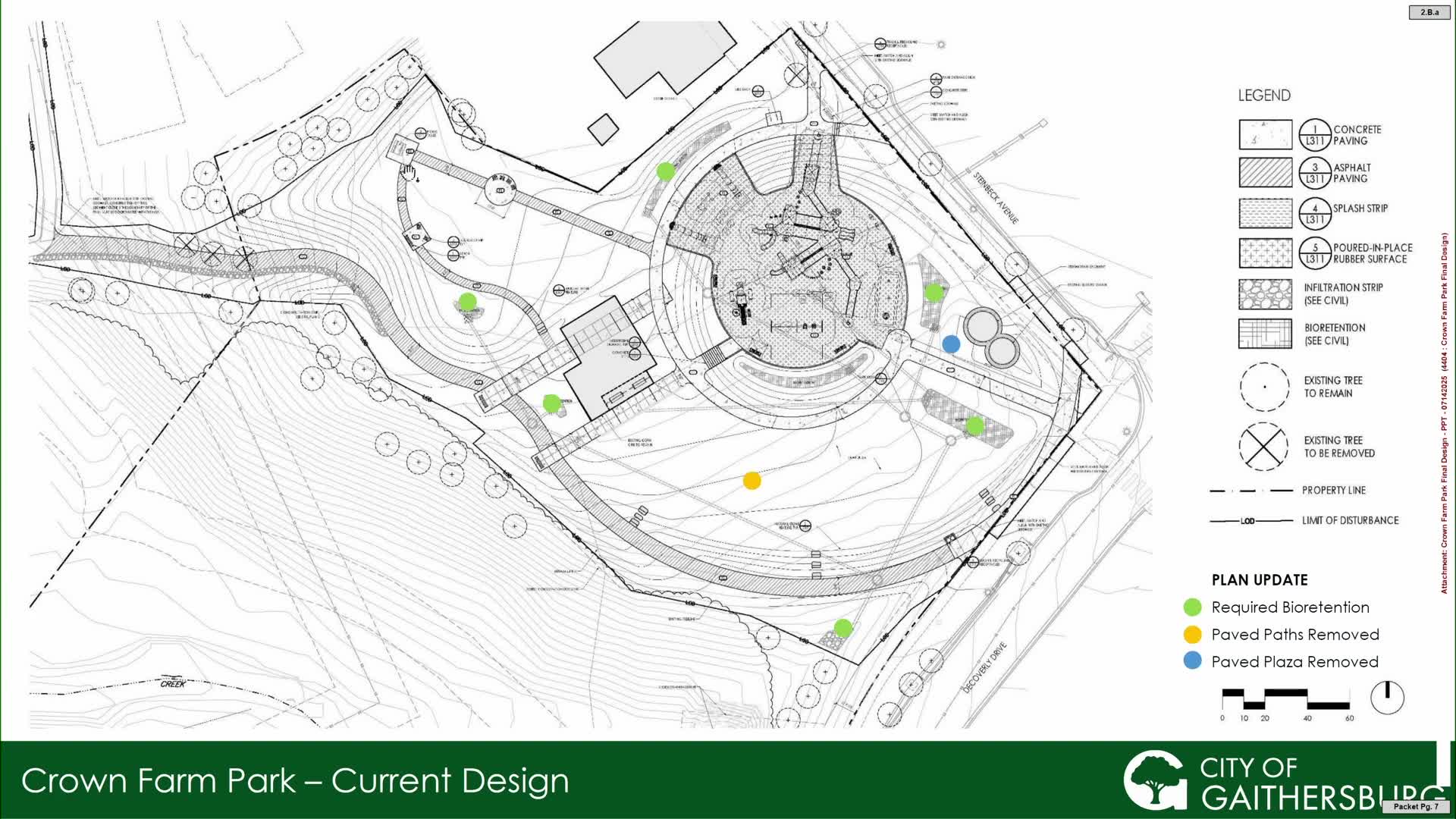 Crown Farm Park Plans Enhance Stormwater Management and Sustainable Design