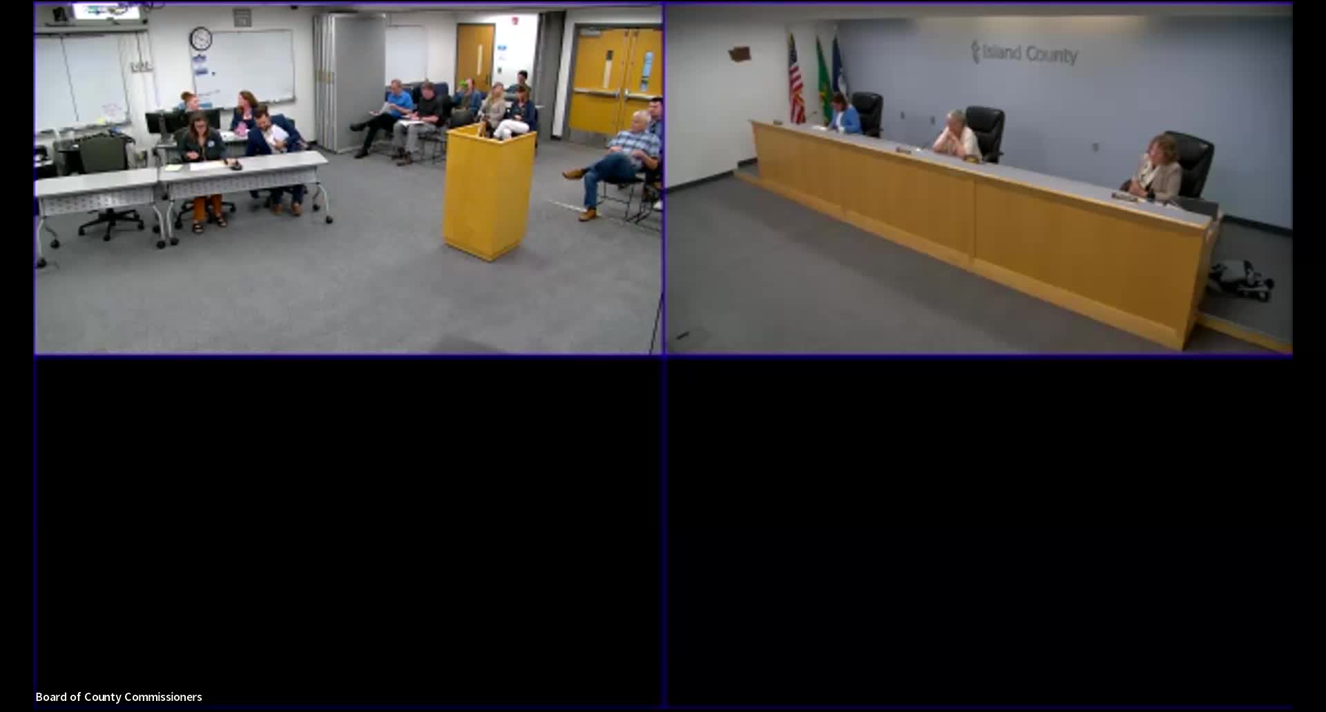 Island County adopts emergency moratorium on mixed‑use rural development, 2‑1