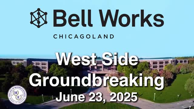 Mayor Presents Keys to Ralph Zucker for Hoffman Estates Bell Works West Side Renovation