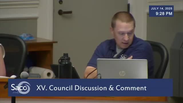 Saco Council Considers Expanding Snow Plowing Policies Near Schools and High Traffic Areas