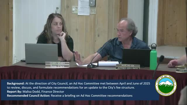 Mount Shasta Board Discusses Development Fees Amid Interest Rate Concerns