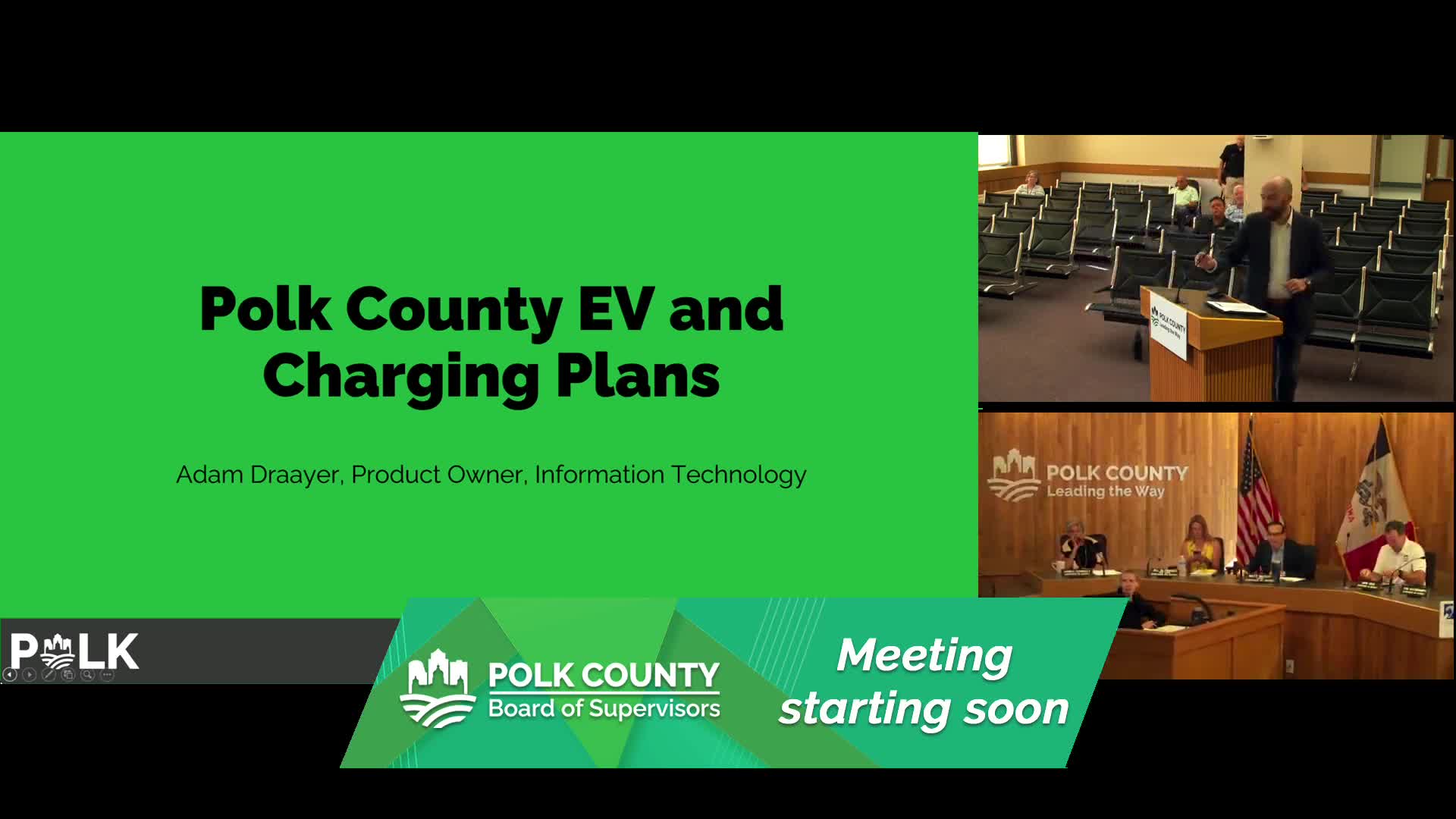 Polk County plans Level 2 charging rollout, targets 20% electric fleet by 2030