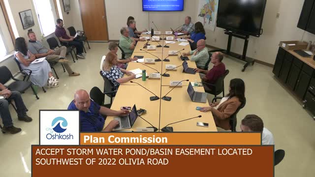 Oshkosh Plan Commission Approves 91 Lot Subdivision and Stormwater Management Easement