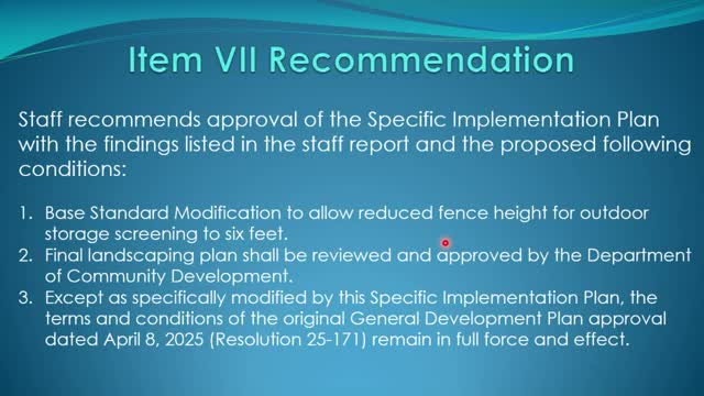 Planning Commission Reviews Stormwater Expansion Proposal in Oshkosh