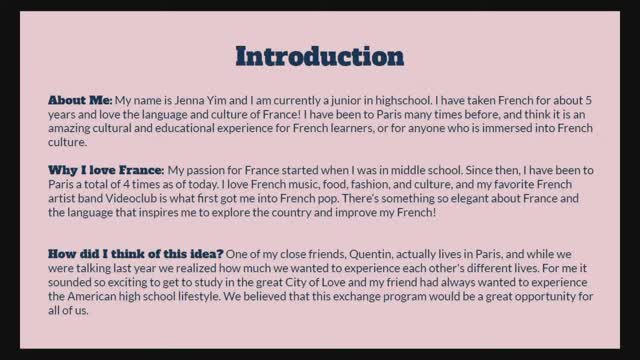 Glenrock High School Proposes Student Exchange Program with Paris's Honor de Balzac