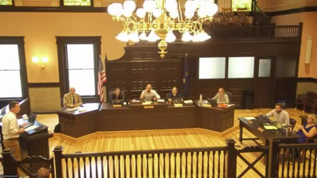 Tom Calico presents Ninedale 2 revitalization plan to Douglas County commission