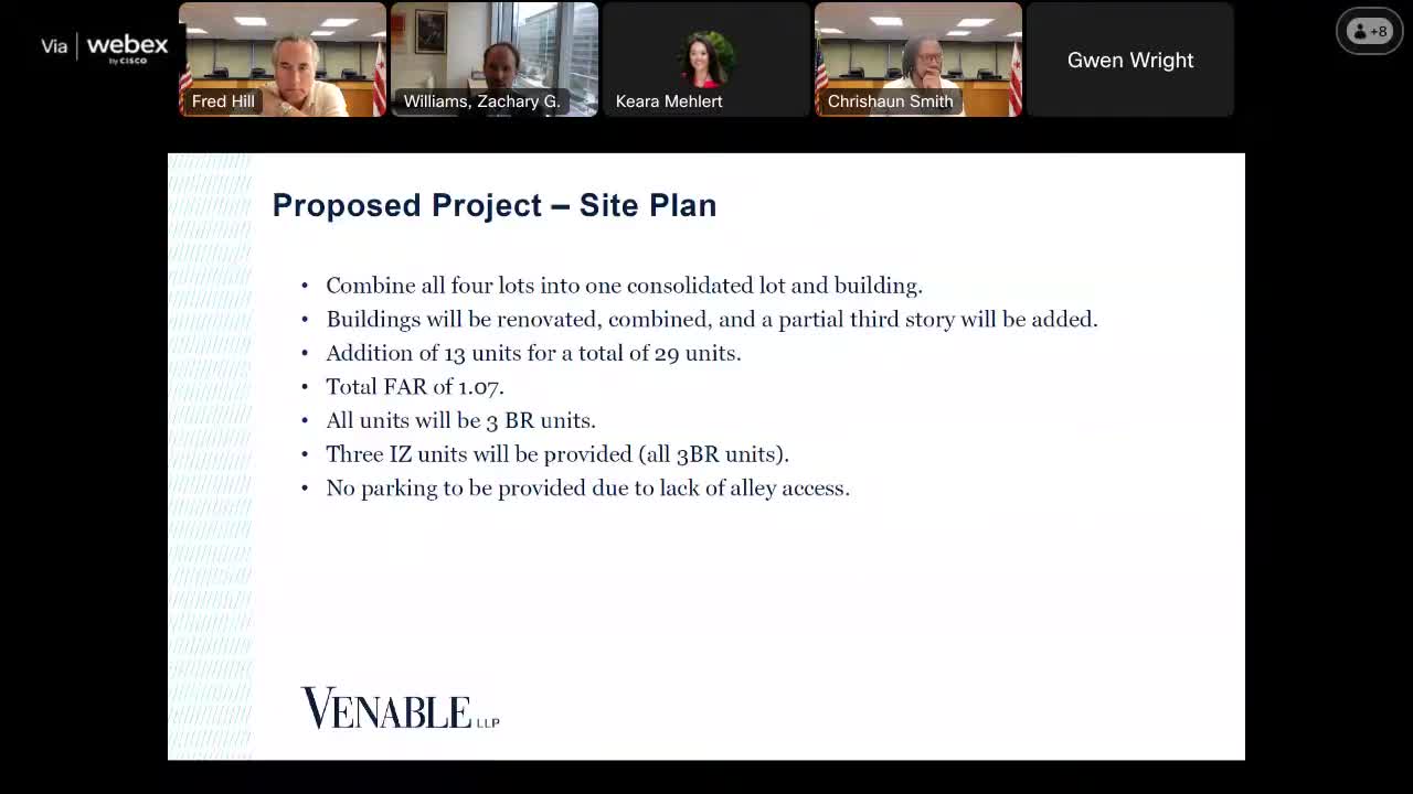 Glover Park Plans New 29-Unit Apartment Project with Solar Panels and Parking Relief