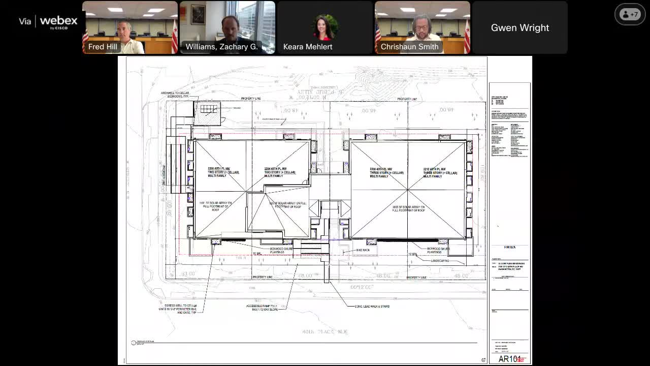 Architects Present ADA Ramp Plans Connecting to W Street