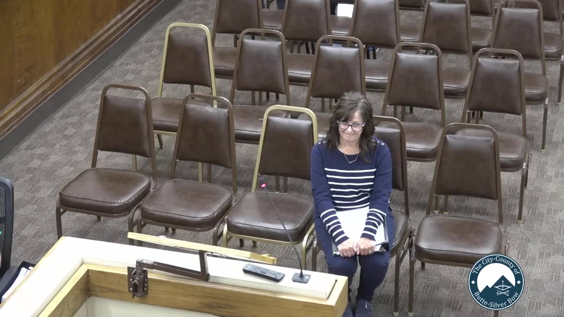Commissioner Healy urges Butte Silver Bow Council to regulate urban camping ordinances