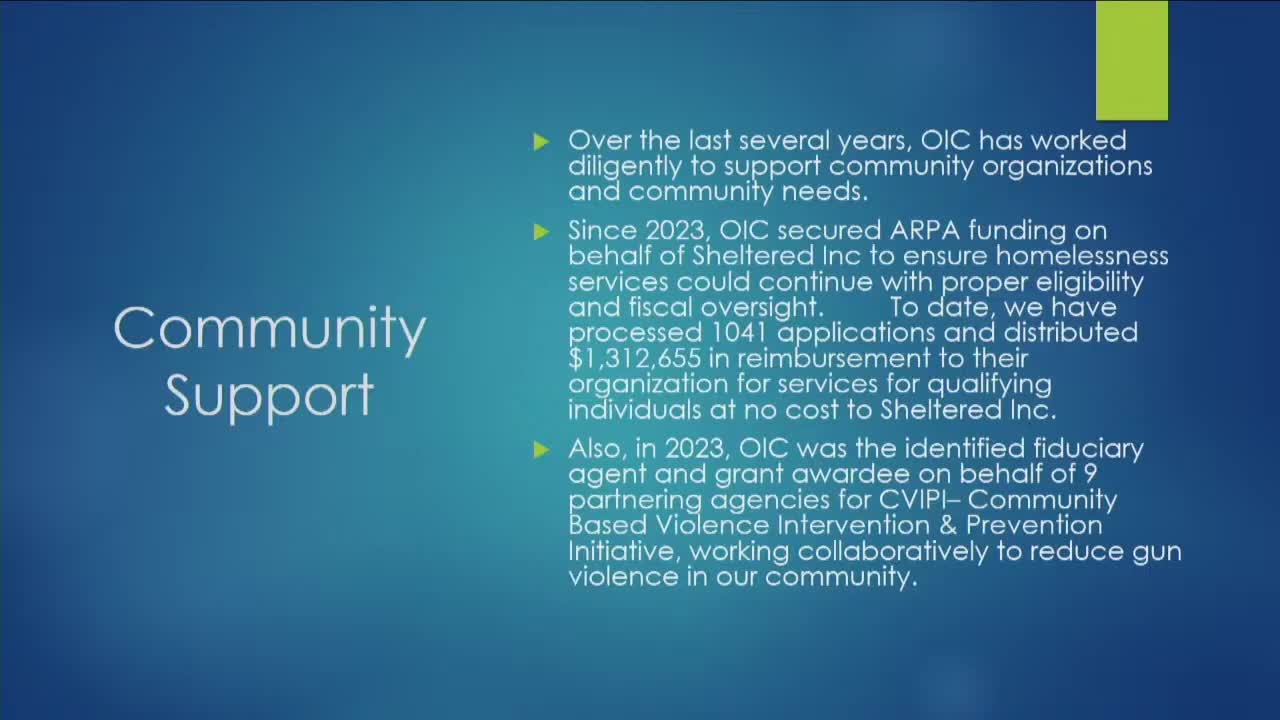 OIC Partners with Community to Address Gun Violence Despite Grant Termination