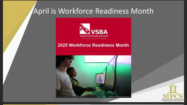 Manassas Park Schools Spotlight Career Education Programs and Student Achievements