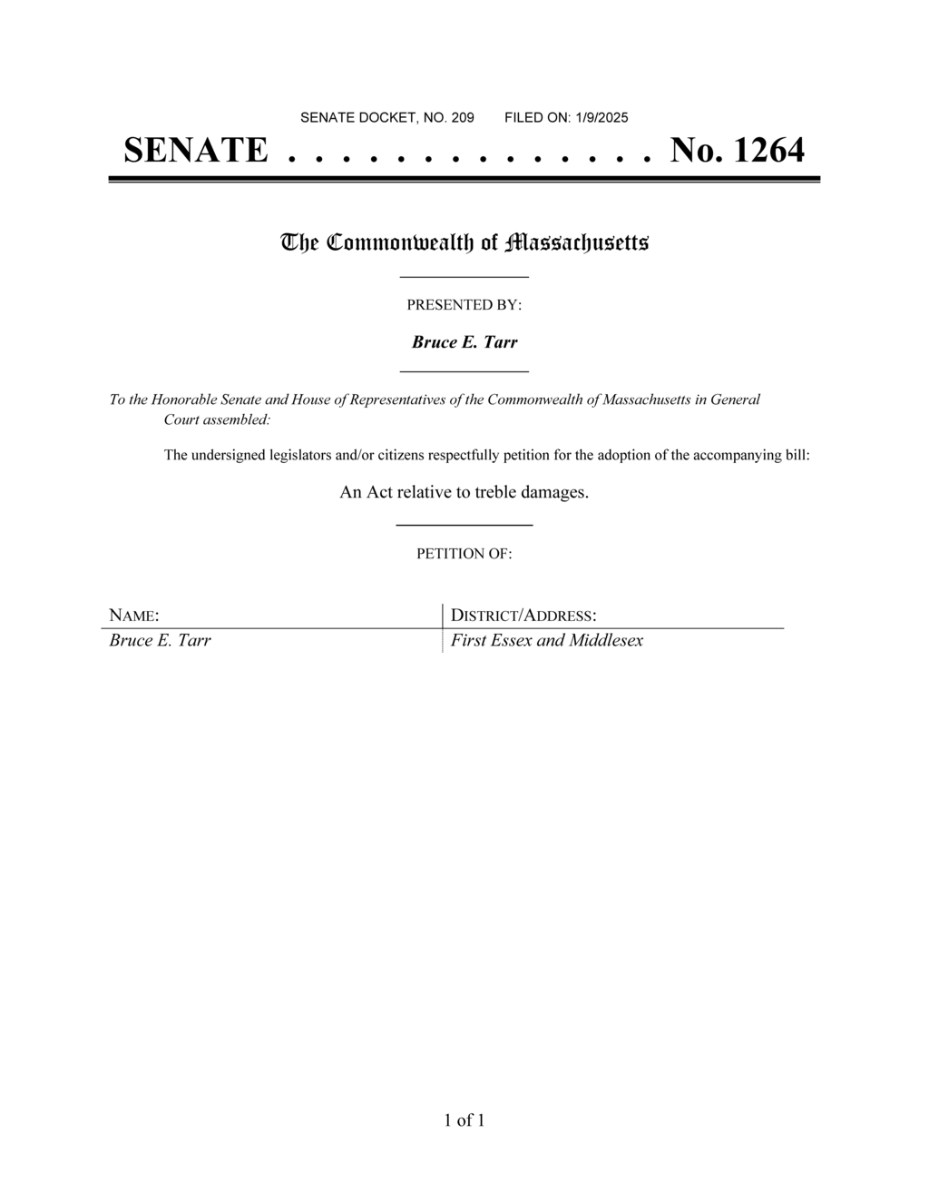 Massachusetts Senate Bill Introduces Treble Damages for Employee Wage Violations