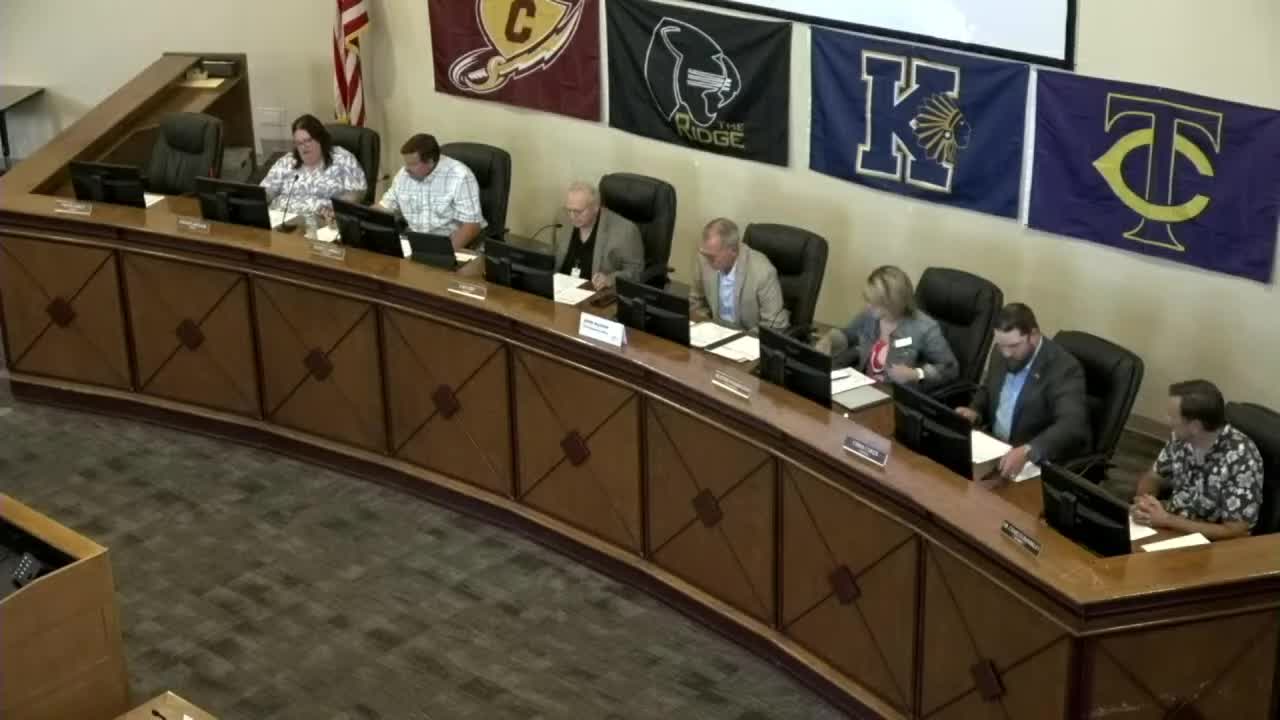 Keller ISD Board of Trustees Holds Special Meeting with Pledge and Prayer