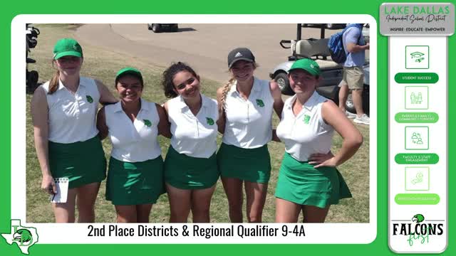Lake Dallas Golf Team Celebrates Accomplishments at Year-End Recognition Ceremony