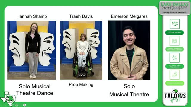 Lake Dallas ISD Celebrates School Board Recognition Month With Student Gifts
