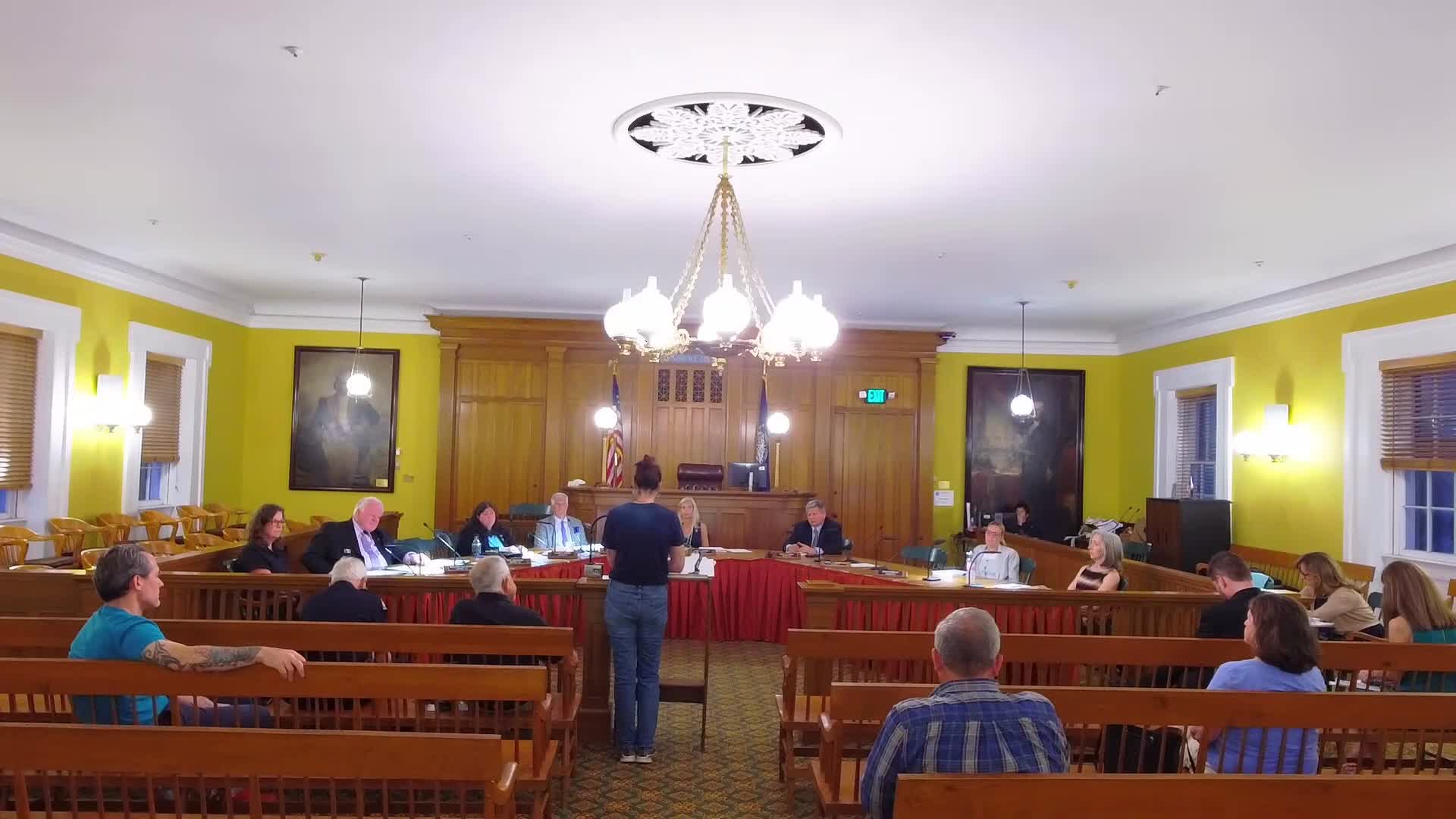 Resident accuses campaign mailer of racism and anti‑LGBTQ bias during Putnam County meeting; legislators urged to respond