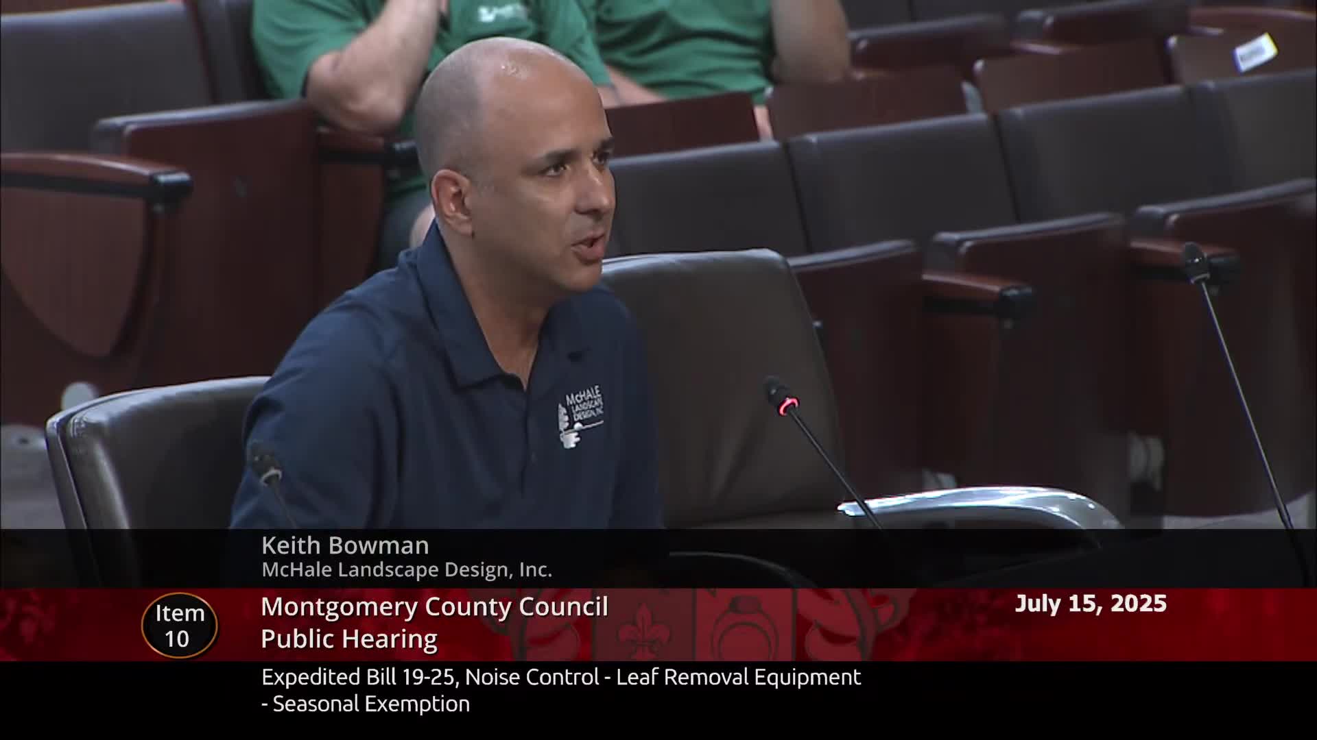 Landscapers in Montgomery County oppose gas blower ban citing economic and safety concerns