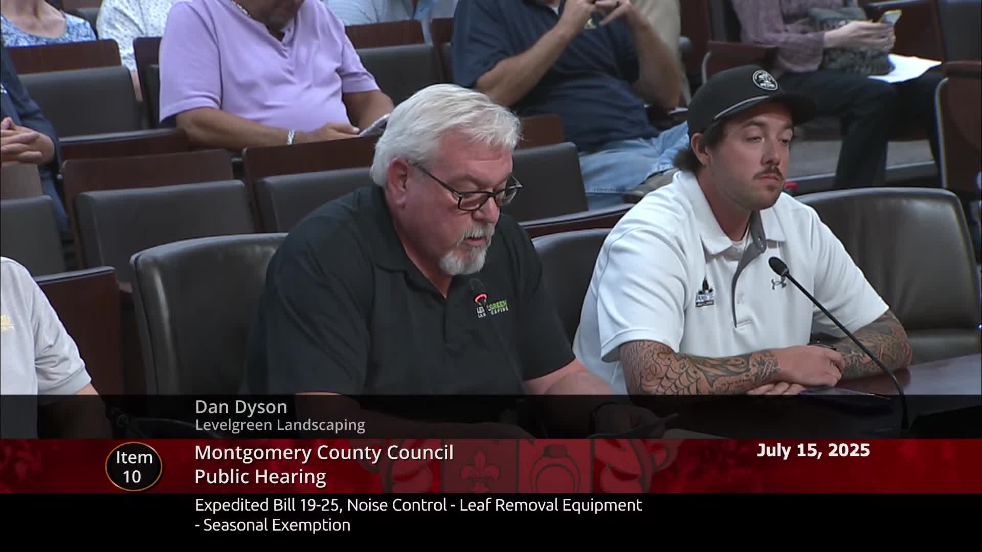 Montgomery County Council Considers Relaxing Leaf Blower Ban Amid Contractor Concerns