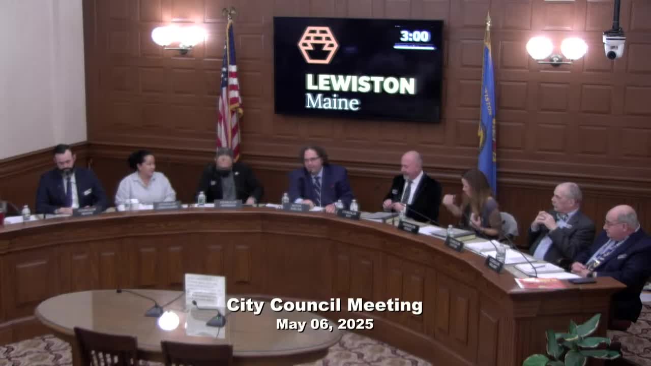 Lewiston Council Honors Former Mayor Paul R. Dion with Proclamation