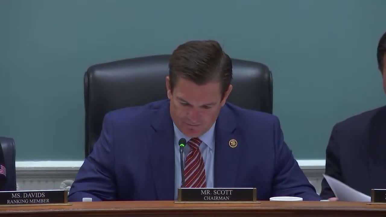 Clint Hood discusses agricultural banking challenges at finance subcommittee hearing