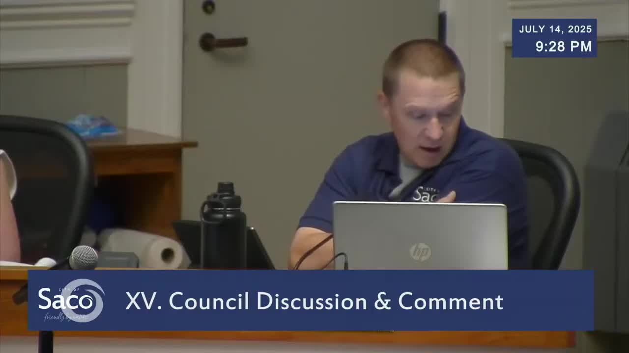 Saco City Council Explores Policy Changes for Winter Plowing and Sidewalk Safety