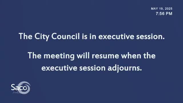 Saco City Council Approves Collective Bargaining Agreement with Police Unit