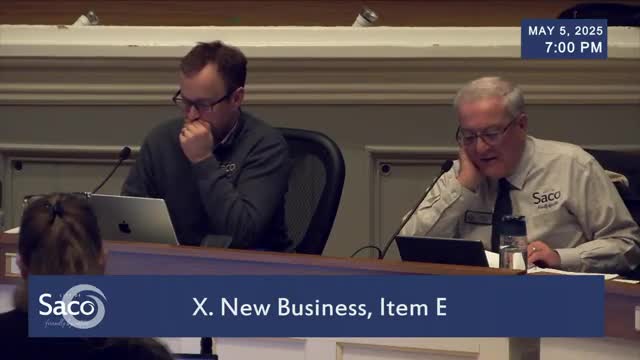 Saco School Committee Reworks Budget for Health Insurance and Capital Projects
