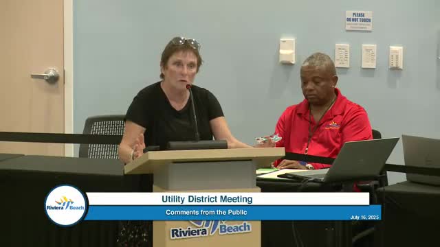 Community Voices Concerns Over Sediment in Water Supply and Pipe Upgrades Needed