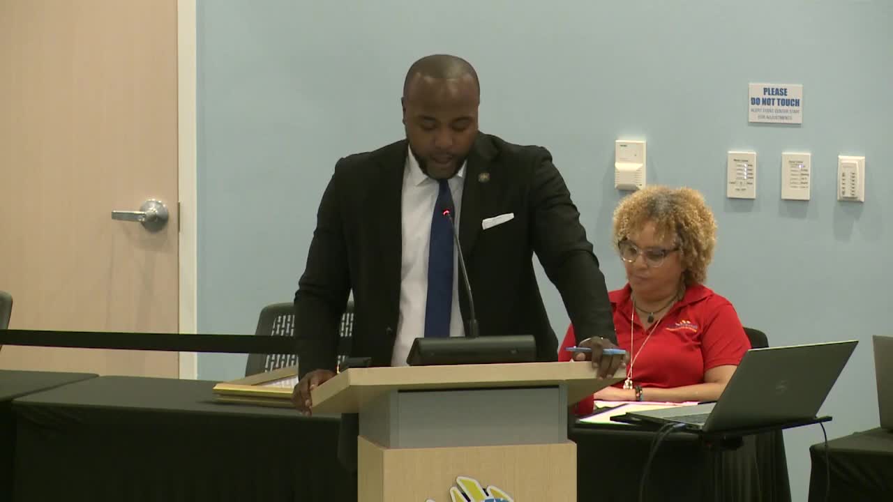 Palm Beach County Council Members Recognized During Meeting Discussions on Medicaid Cuts