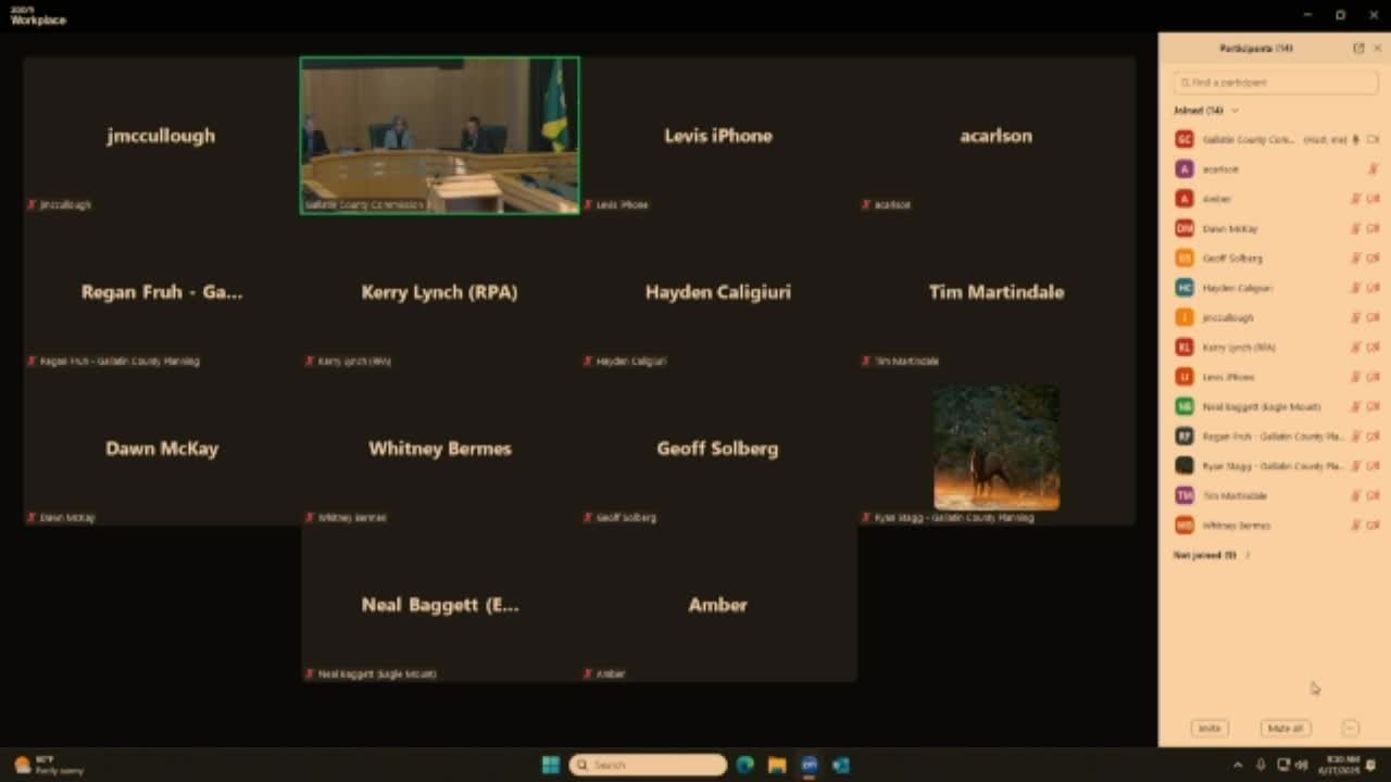 Gallatin County approves $208,956.80 administrator contract amid public objections