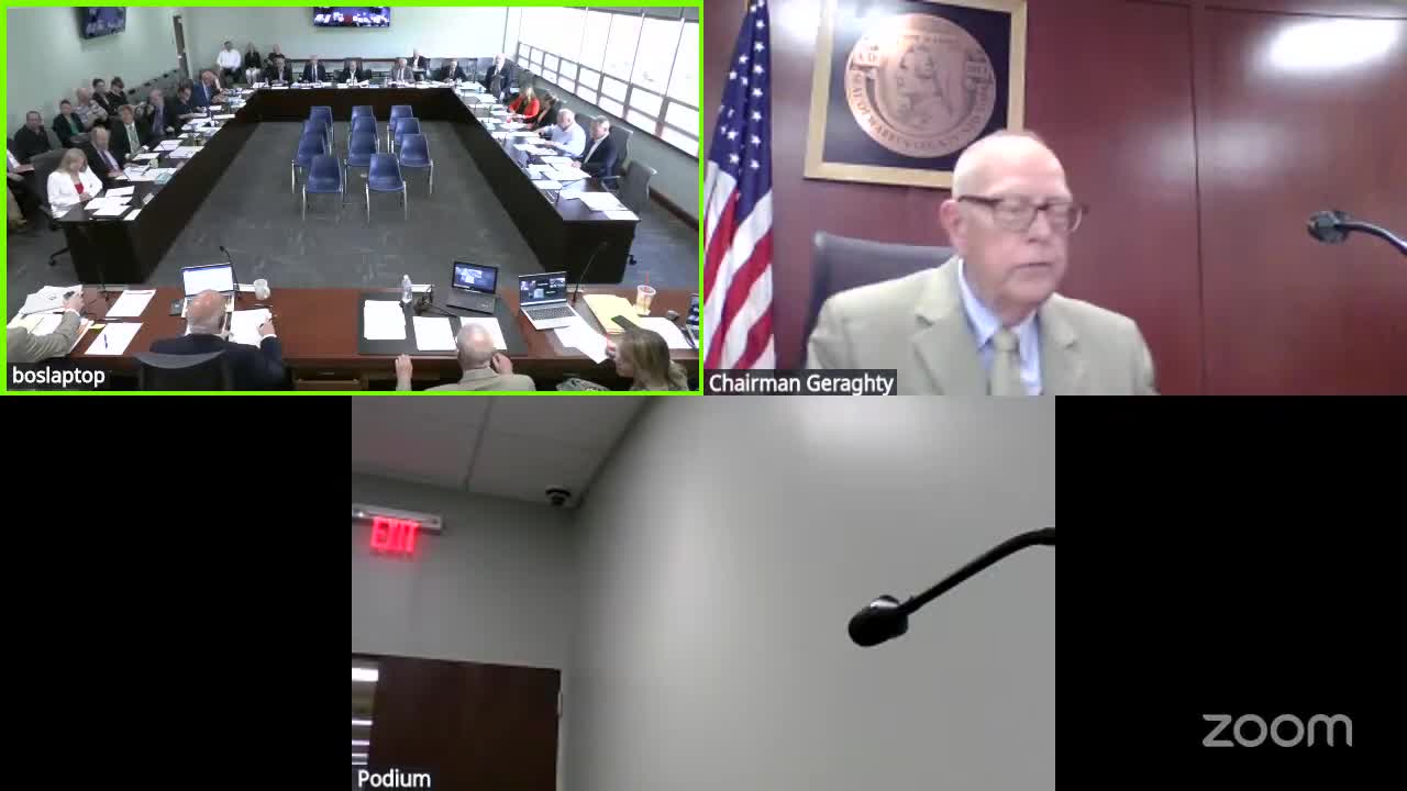 Warren County Board moves into short executive session to discuss collective negotiations