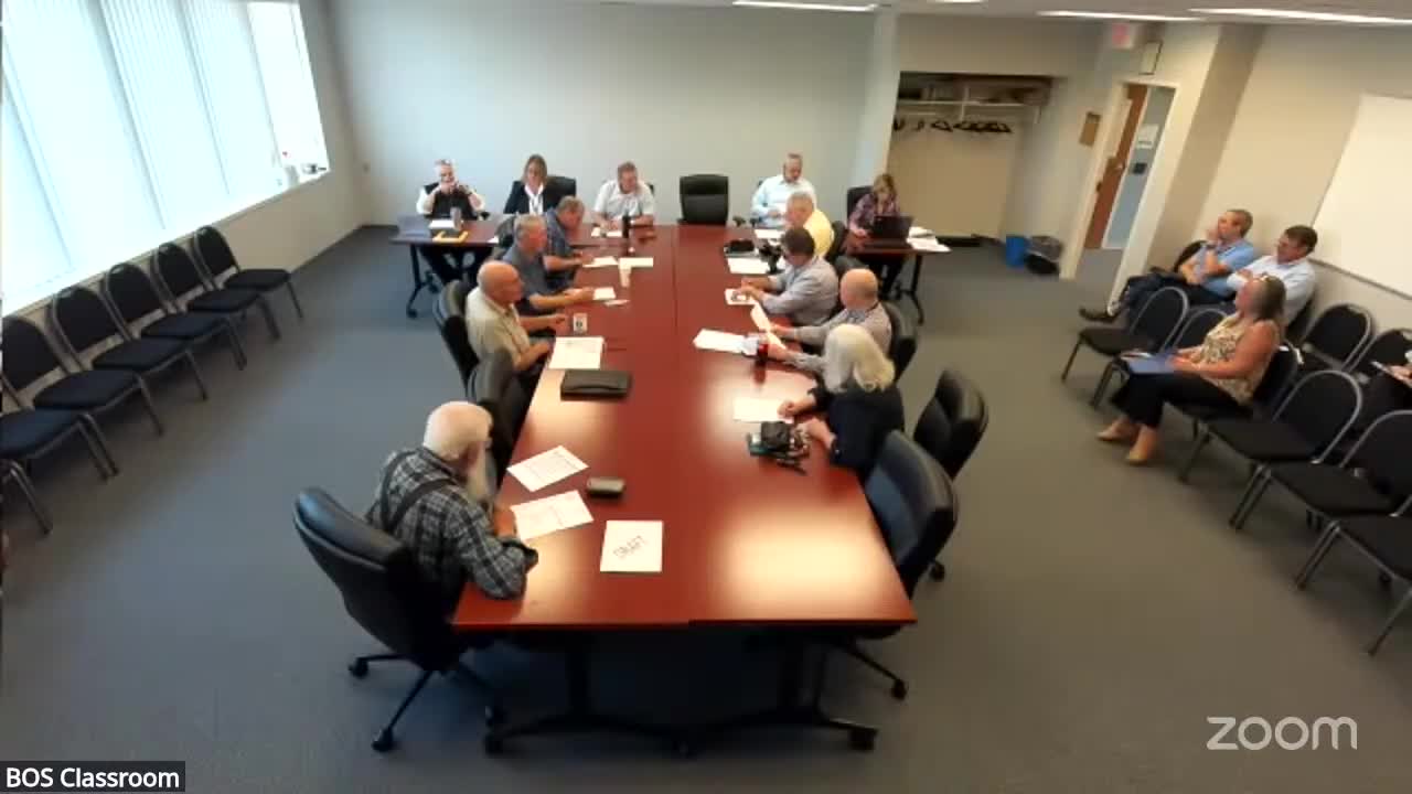 Committee moves small county‑owned roadside strip toward competitive sale after survey shows owner interest