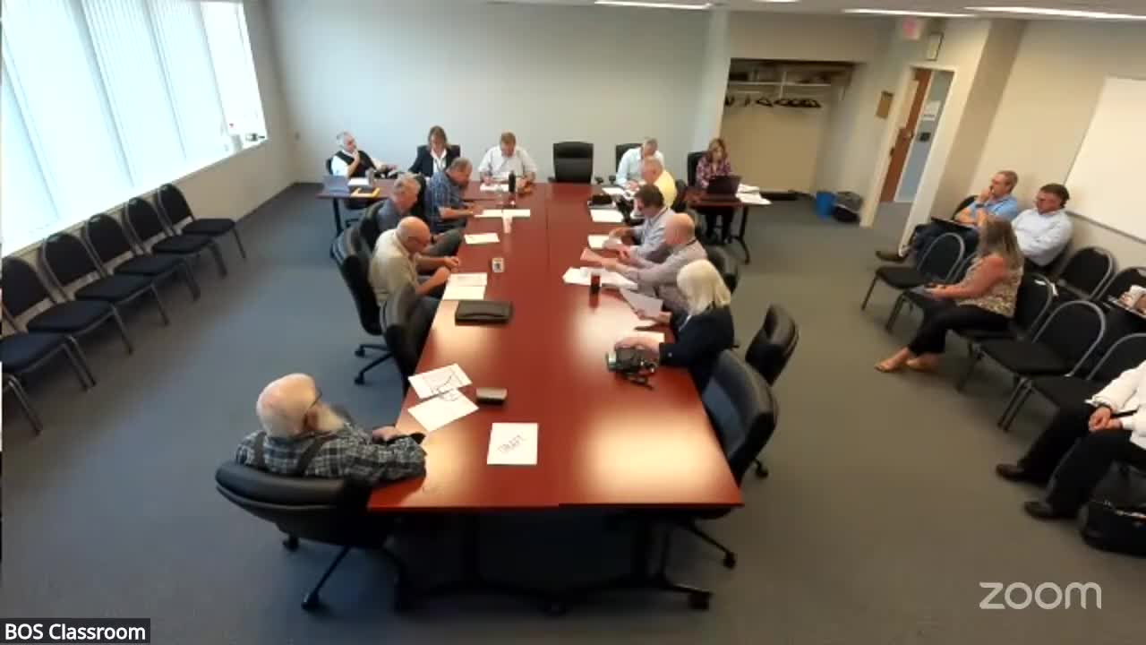 Committee backs temporary tax‑roll relief for collapsed Whitehall property to enable village cleanup grant work