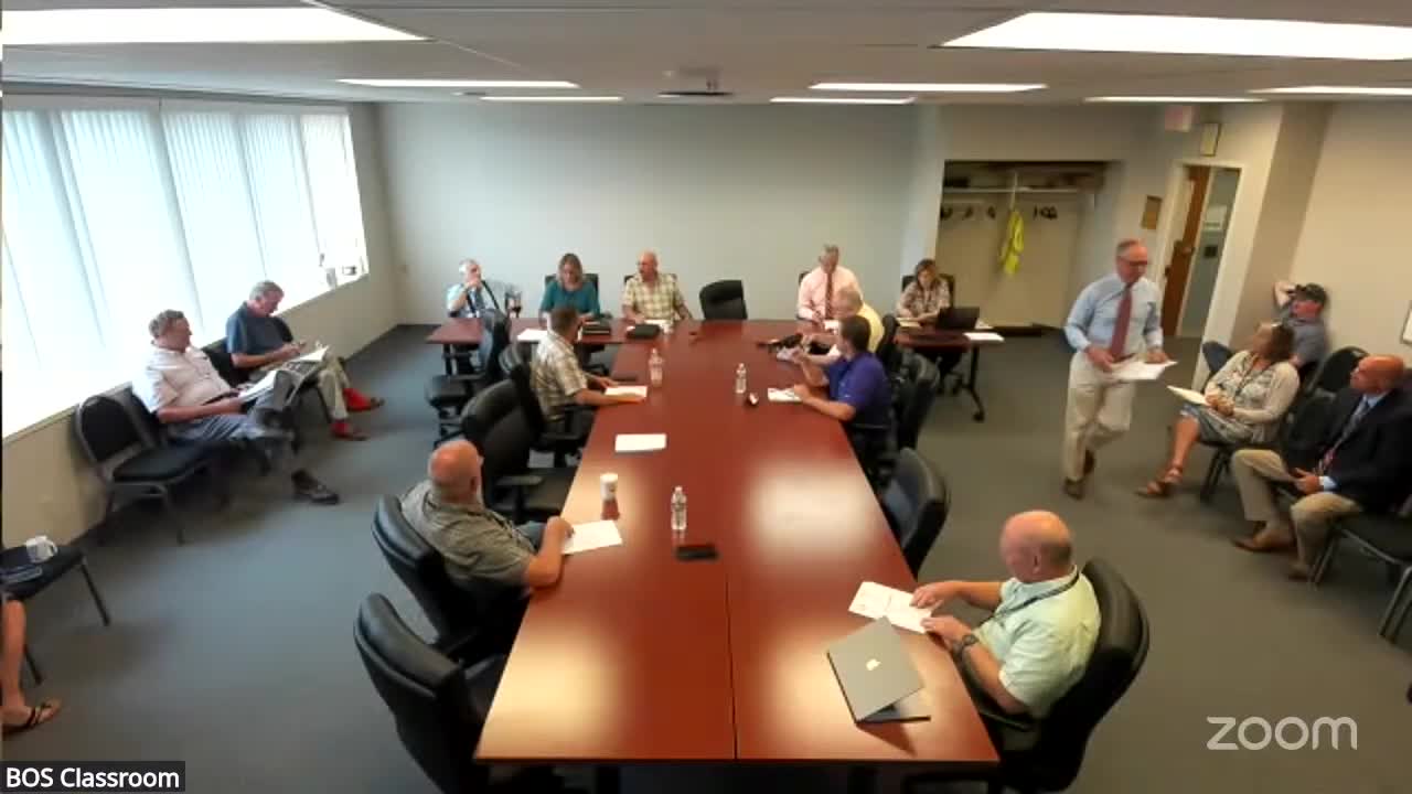 Committee discusses closing dormant fire training center capital project, moving residual funds to general fund