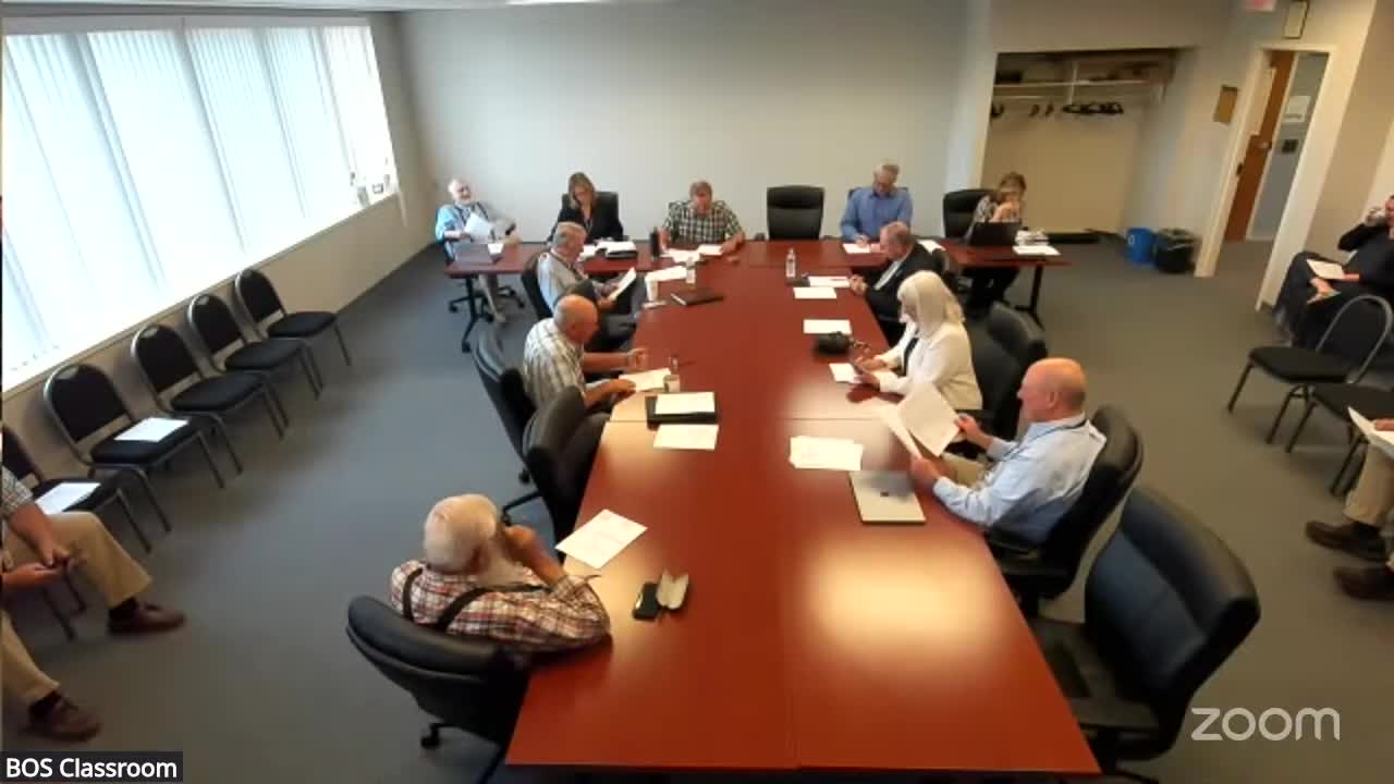 Board closes multiple capital projects, reallocates residuals to contingency and road funds