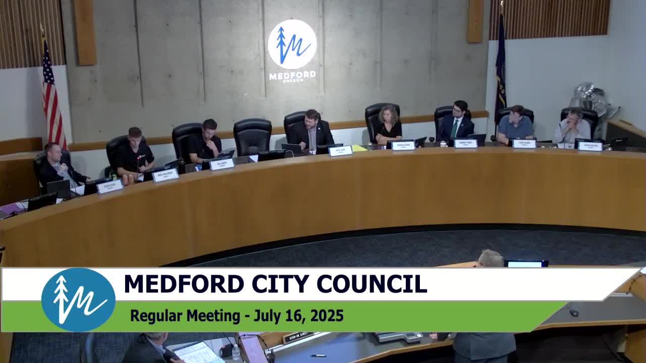 Medford City Council Approves Significant Fee Increases for Planning and Event Services