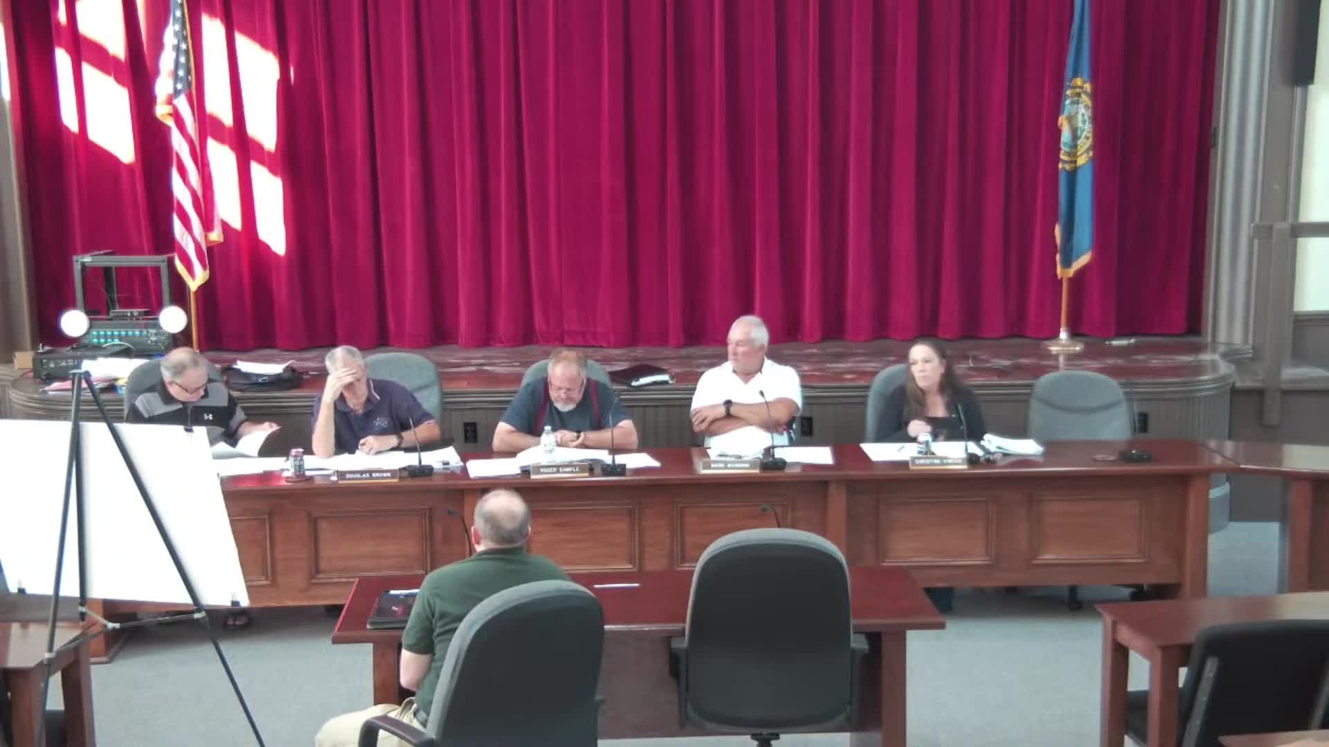 Board Reviews Application for 38 Unit Manufactured Home Park by TF Moran