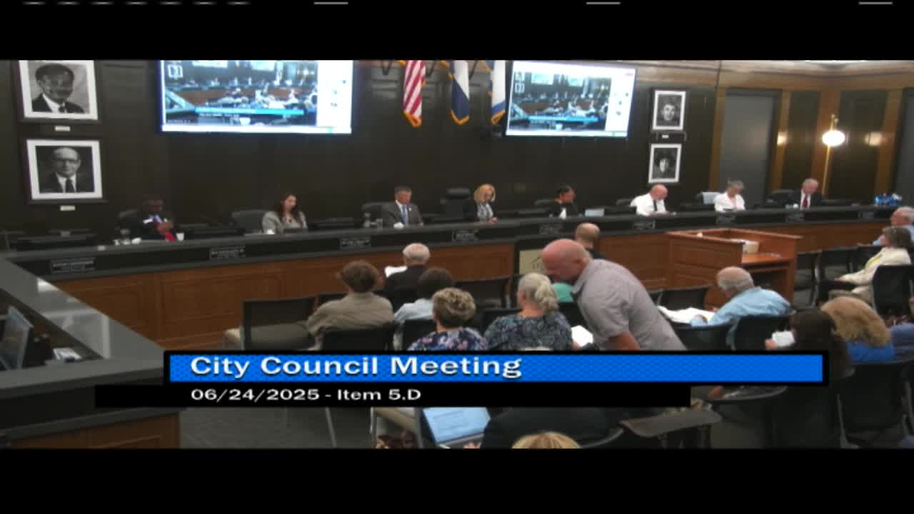 Council briefed on $11.5 million general‑fund shortfall; departments given savings targets as 2026 budget process begins