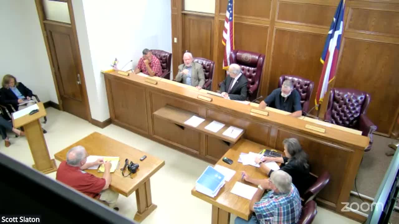 VanZandt County Judge Authorized to Sign Flood Alleviation Documents for Cedar Creek Lake