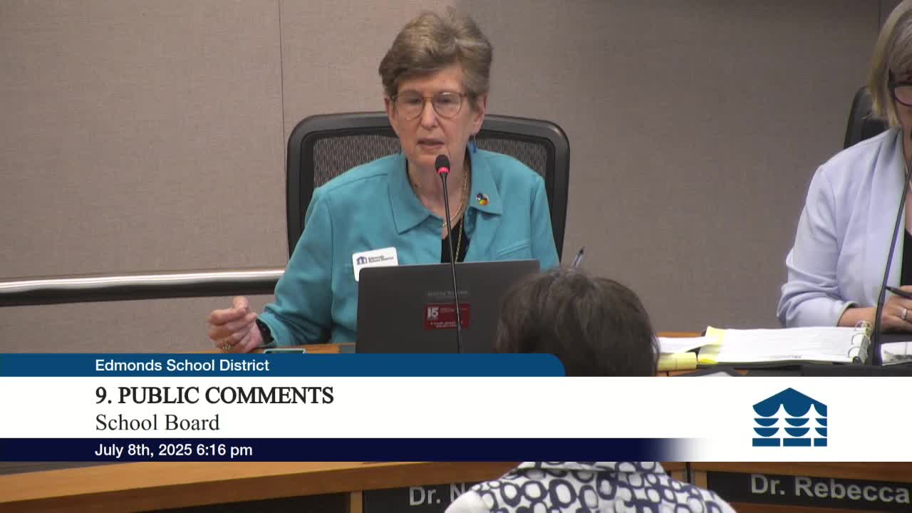 Residents and former officials urge Edmonds School District to address PFAS at Madrona K‑8 and Deer Creek aquifer