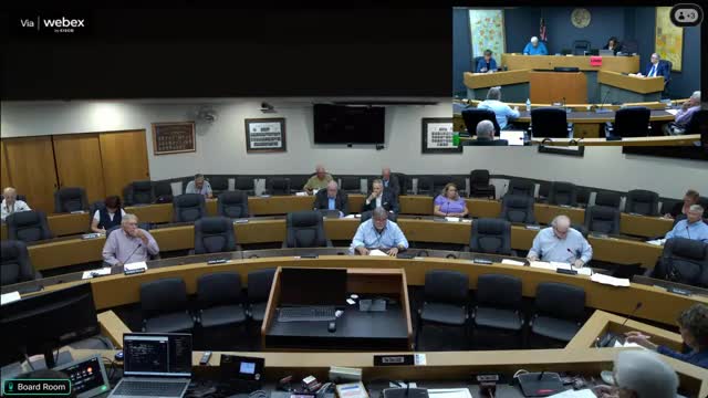 Board moves into executive session citing Open Meetings Act for pending litigation